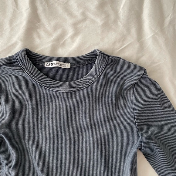 Ribbed Zara long sleeve — size s, lightly worn! - Picture 3 of 4